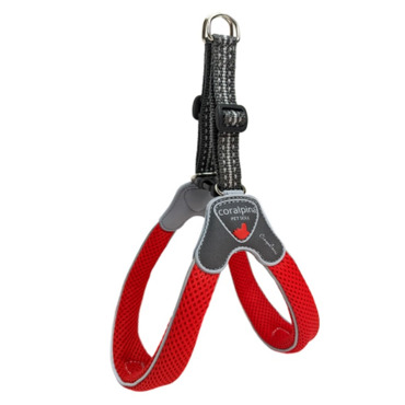 CORALPINA HARNESS CINQUETORRI RED SZ2